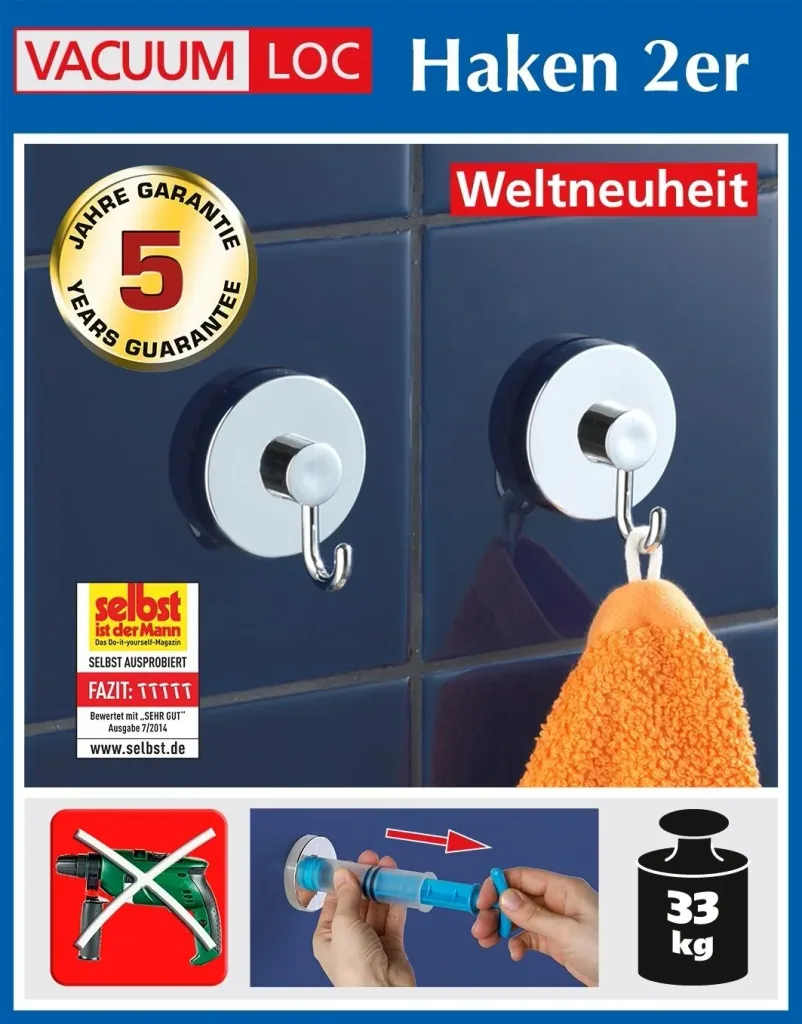 Haken 2er Set