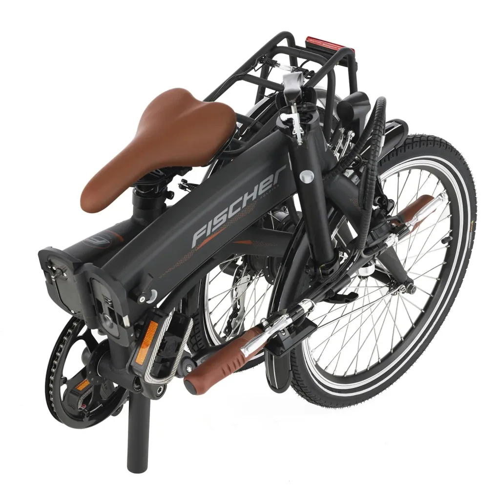 Unisex E-Bike Faltrad, 20 Zoll, Rahmengröße 30 cm, 7-Gang Kettenschaltung, schwarz matt, FR18