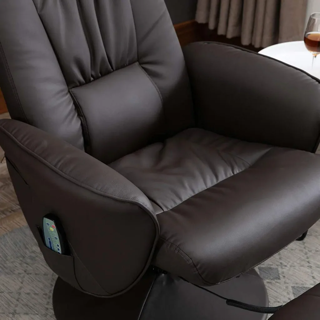 Massagesessel mit Fußhocker