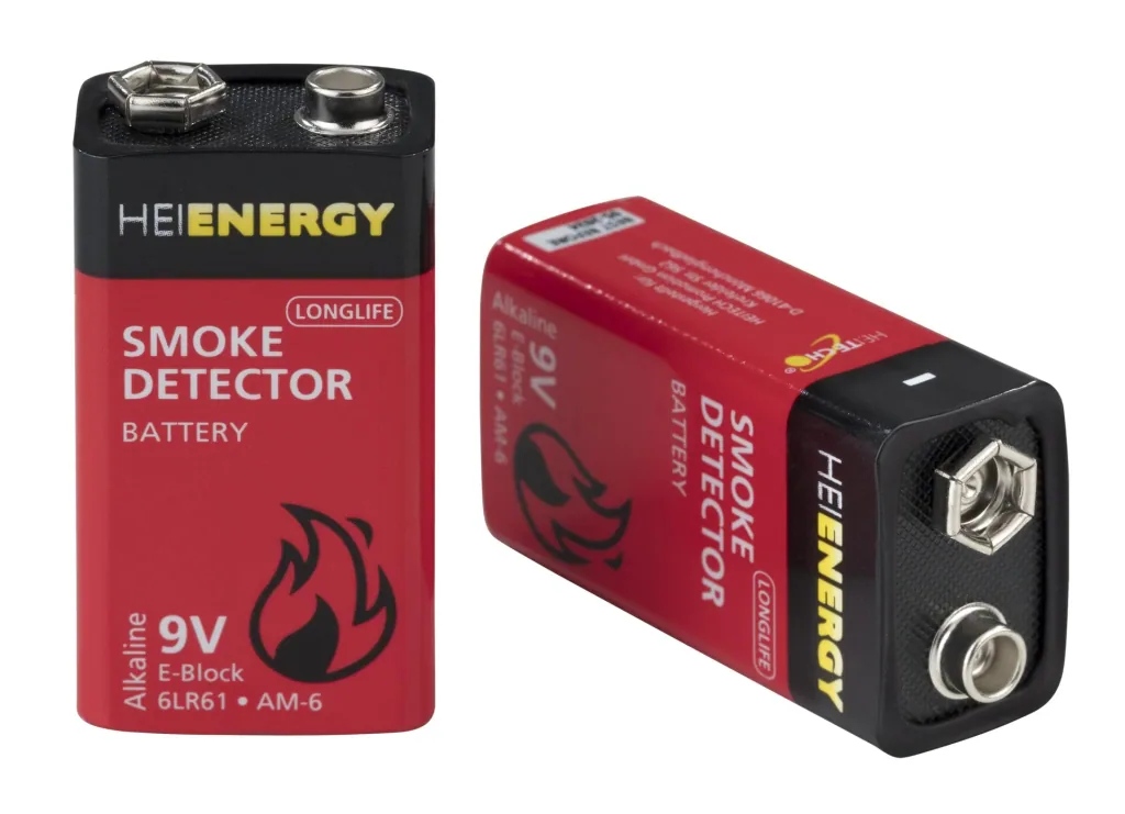 Longlife Batterie E-Block Alkaline für Rauchwarnmelder - 2er Pack