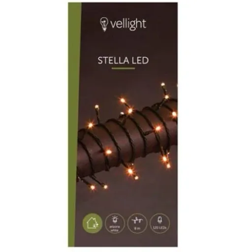 Vellight Weihnachtsbeleuchtung - 8m - 120 LEDs - Arizona Weiß - Innen & Außen