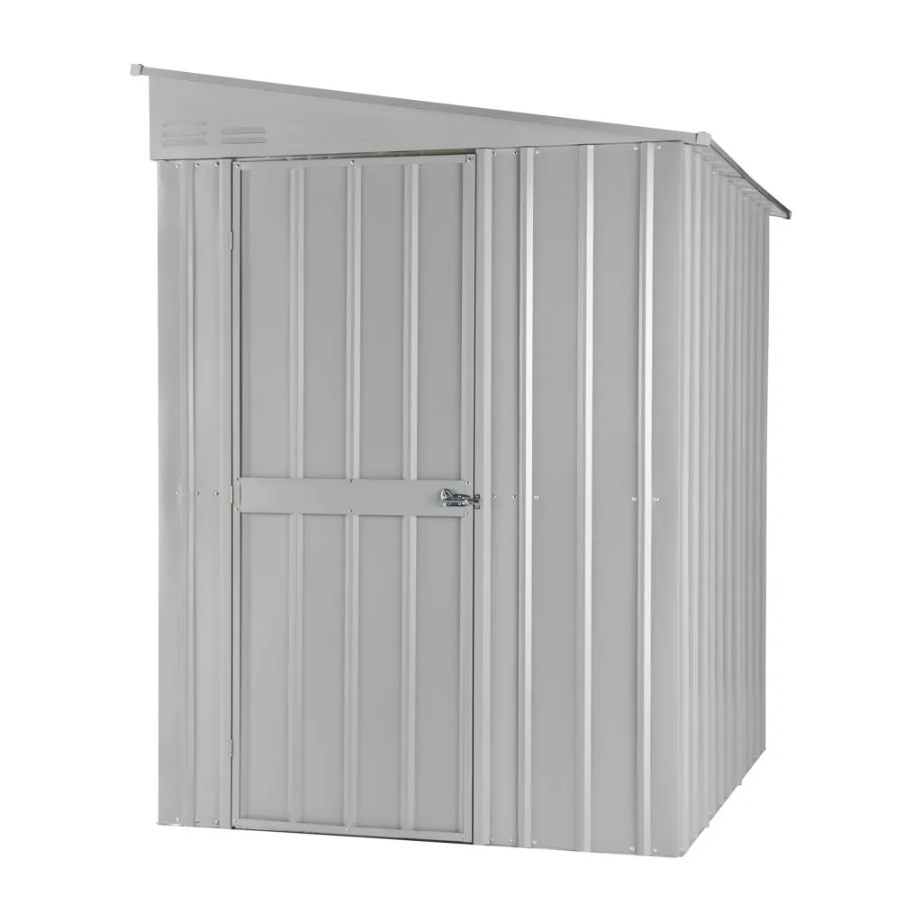 Gerätehaus Wand-Zierde Lean To 56, silber metallic