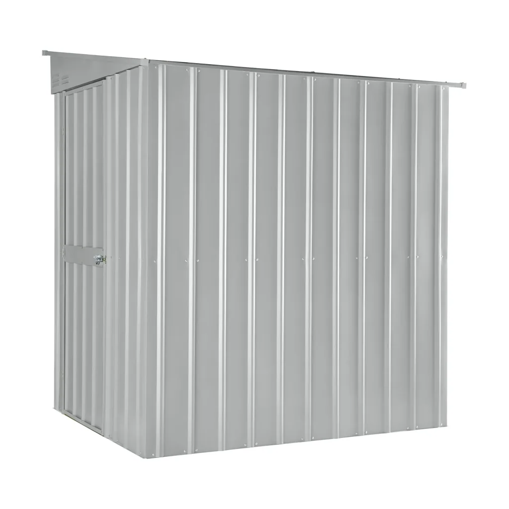 Gerätehaus Wand-Zierde Lean To 56, silber metallic