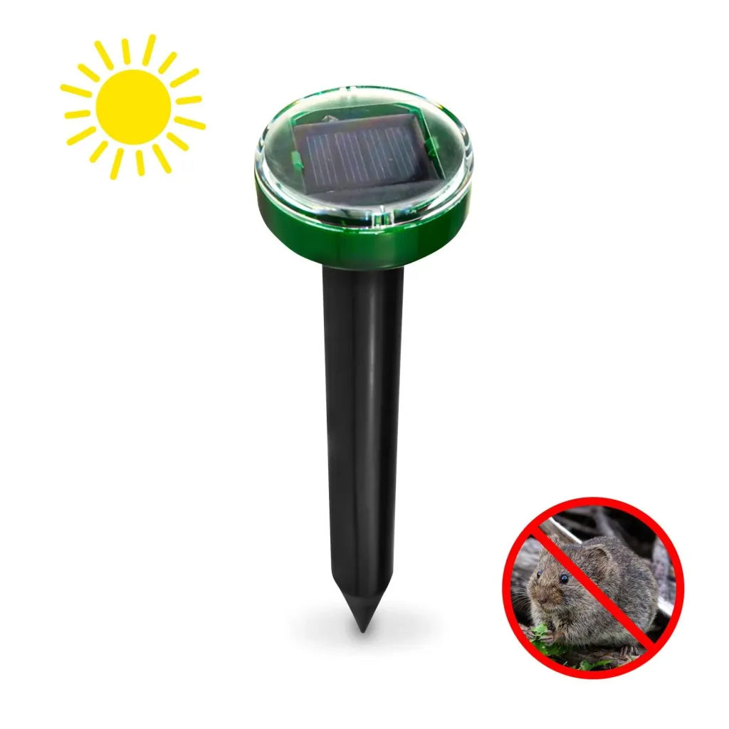 Solar-Maulwurf- und Wühlmausvertreiber, 26 cm