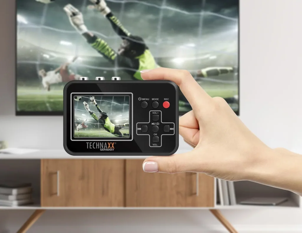 Video Digitalisierer mit Display und Akku