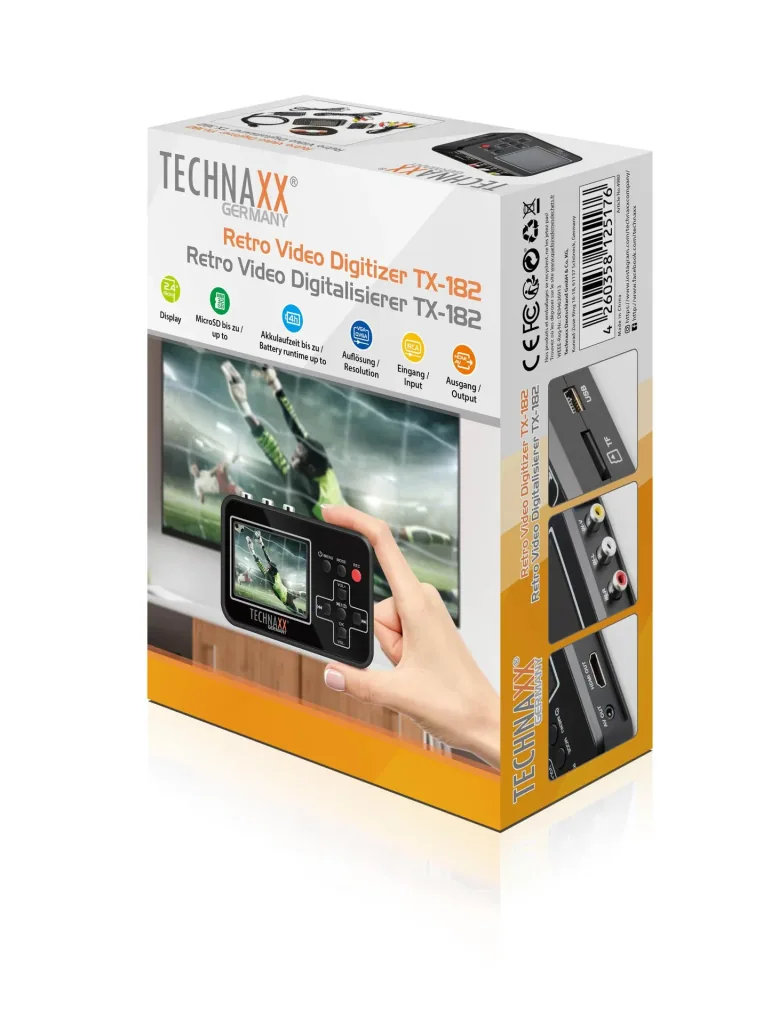 Video Digitalisierer mit Display und Akku