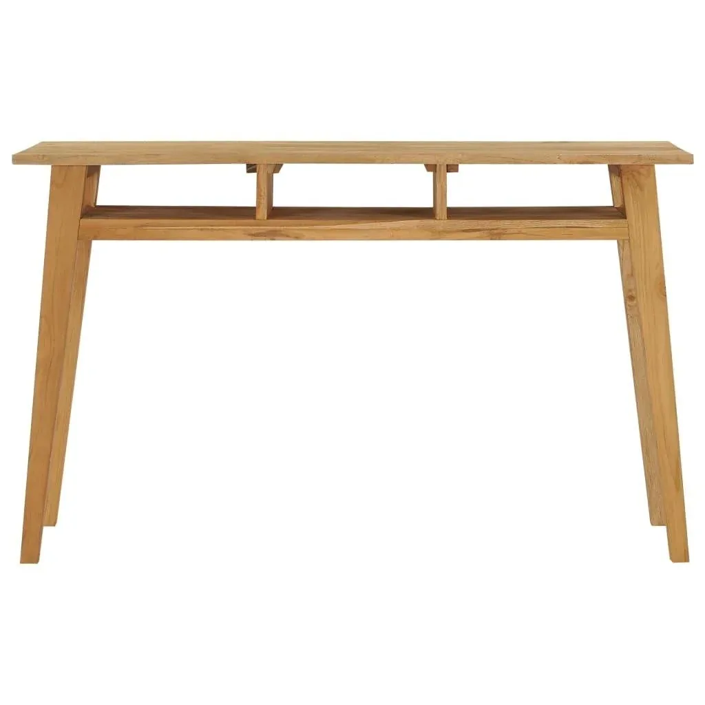 Wandtisch 120x35x75 cm Teak massiv