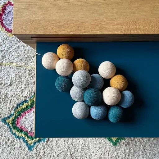 Cousin Paul Lichterketten, Led Girlande - NUIT ETOILEE, In der Box, Blau