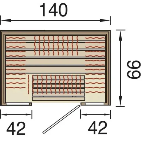 Infrarotkabine OSBY 1