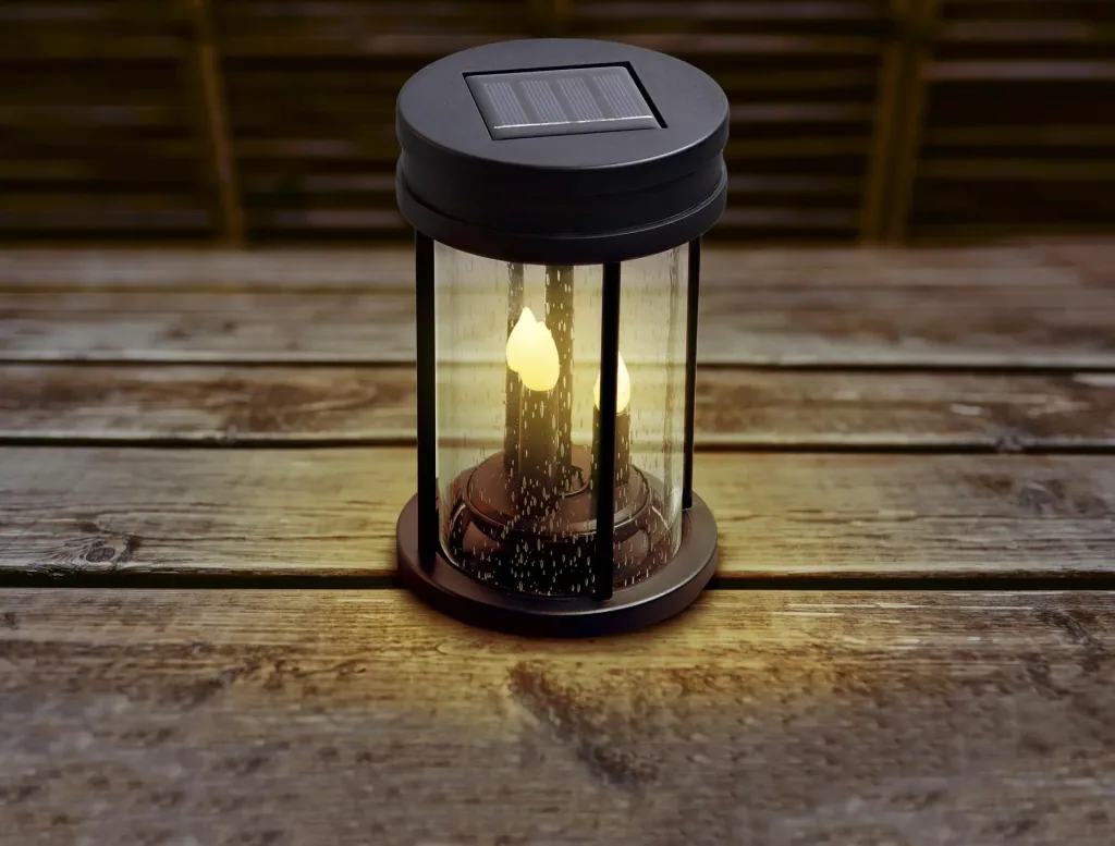 Solar Leuchte 3in1 mit Flammeneffekt