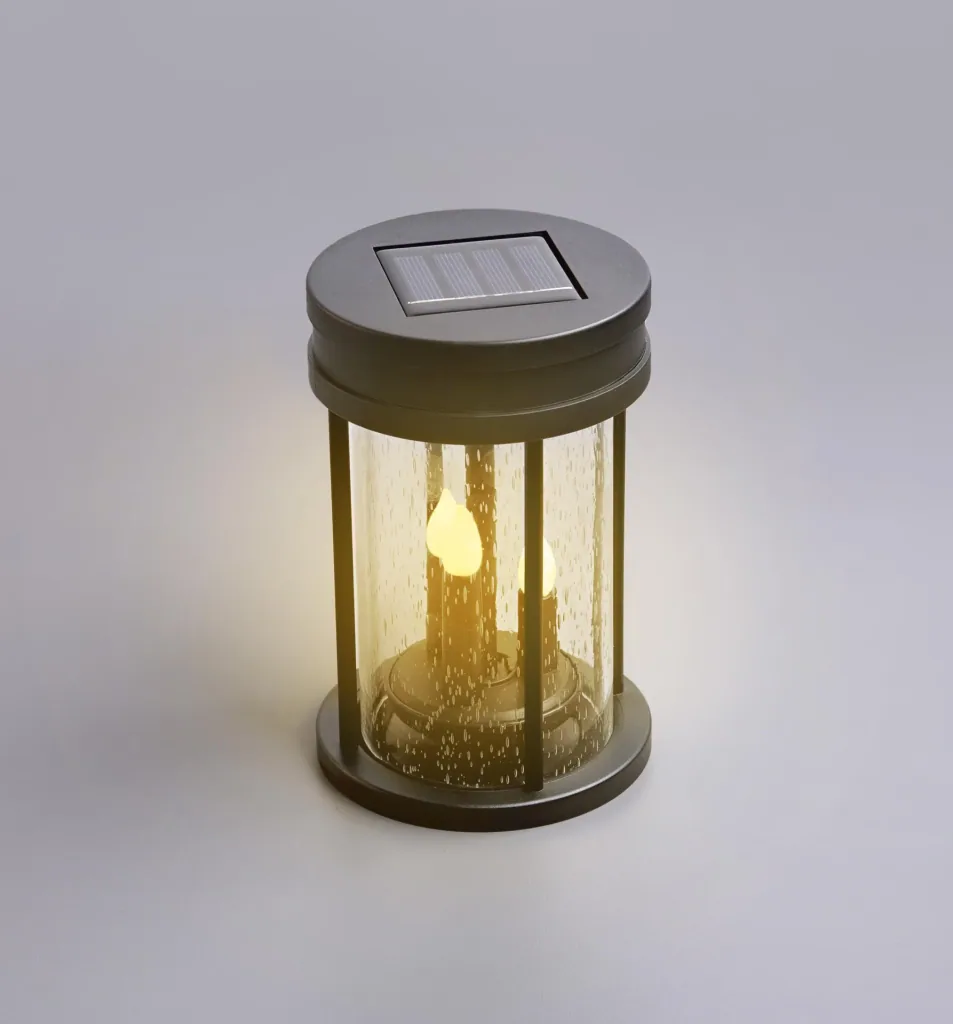 Solar Leuchte 3in1 mit Flammeneffekt