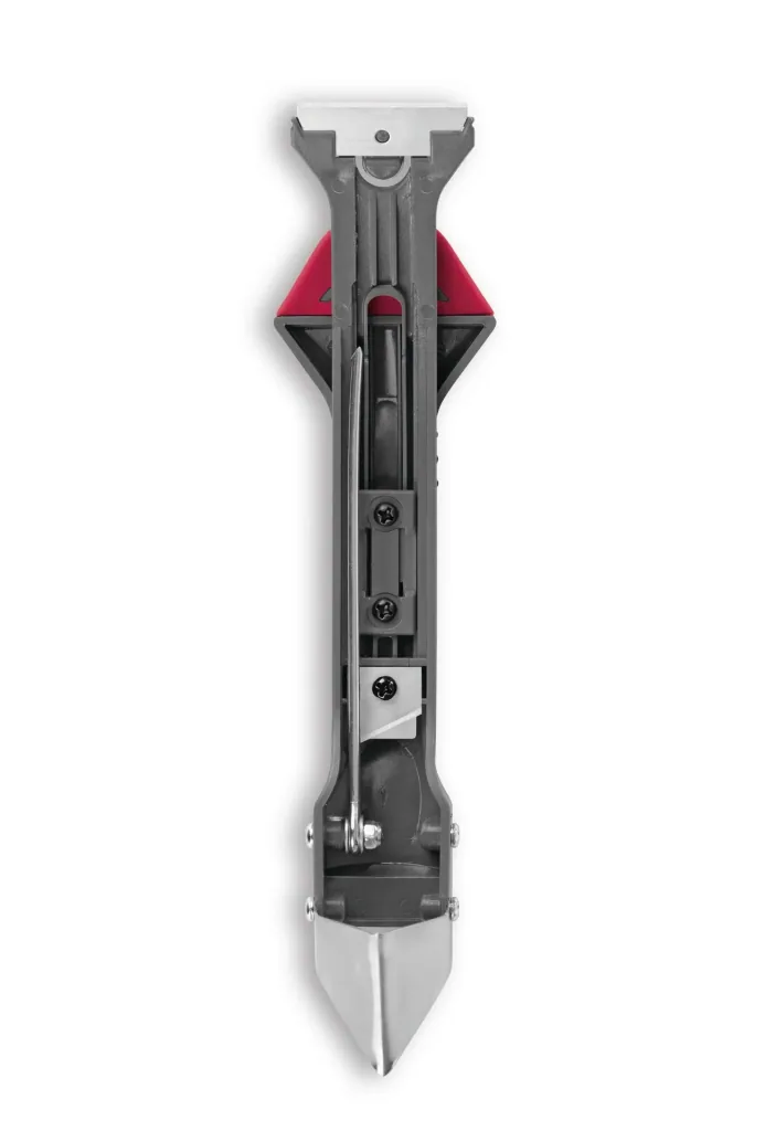 Silikonentferner 5 in 1, 20 cm grau/rot