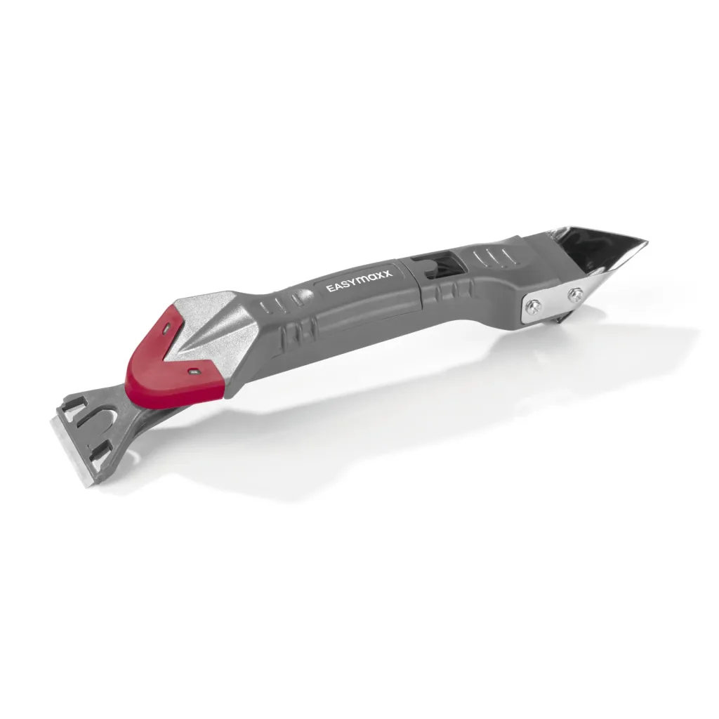 Silikonentferner 5 in 1, 20 cm grau/rot