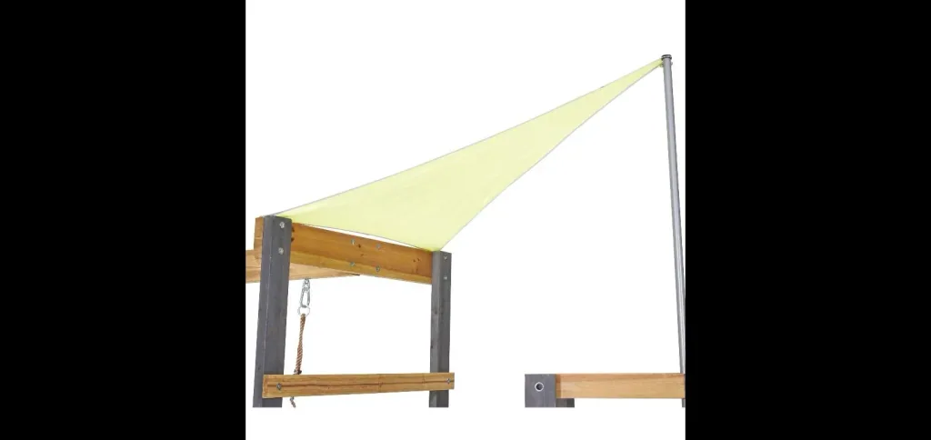 Holz Spielgerüst Barbary, Outdoor-Klettergerüst für Kinder, Doppelschaukel, Rutsche, Leiter, Sandkasten, anthrazit