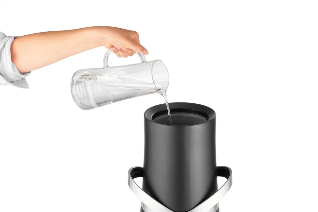 Samowar mit Teekocher, Russischer Teekessel Elektrisch - Amira, Induktions-Model, Schwarz, 10L