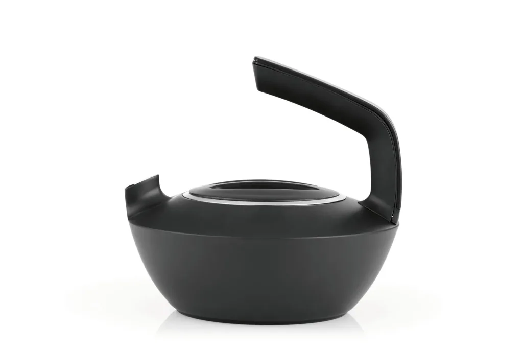 Samowar mit Teekocher, Russischer Teekessel Elektrisch - Amira, Induktions-Model, Schwarz, 10L