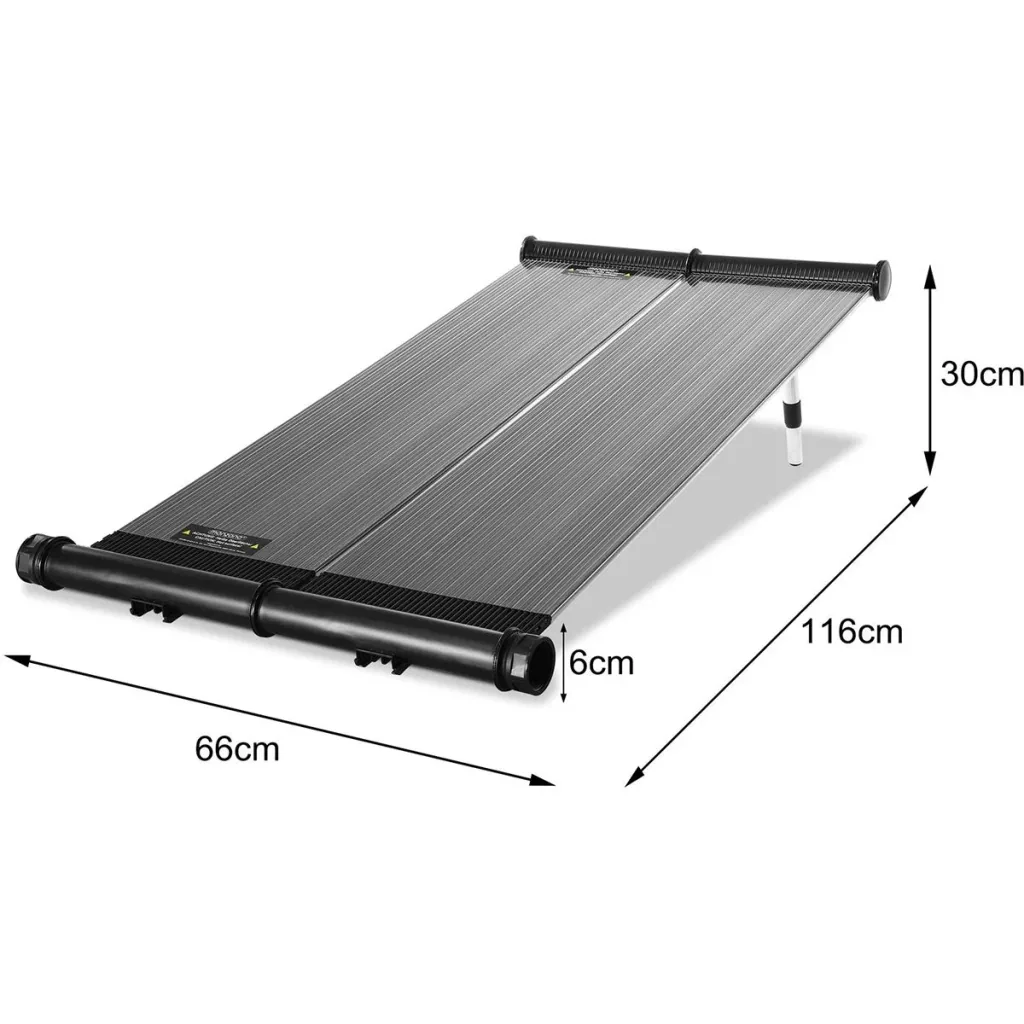 Schwimmbadheizung Solarpanel 116x66x6cm