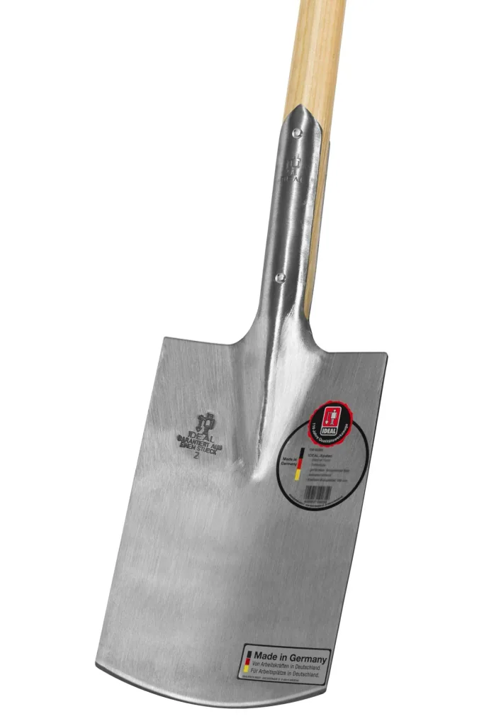 Spaten, Gärtner Form, Gr. 2, poliert, Eschen-T-Stiel 85 cm