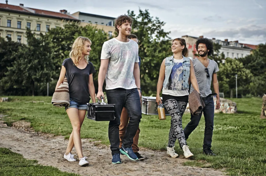 Holzkohlegrill Go-Anywhere, Black