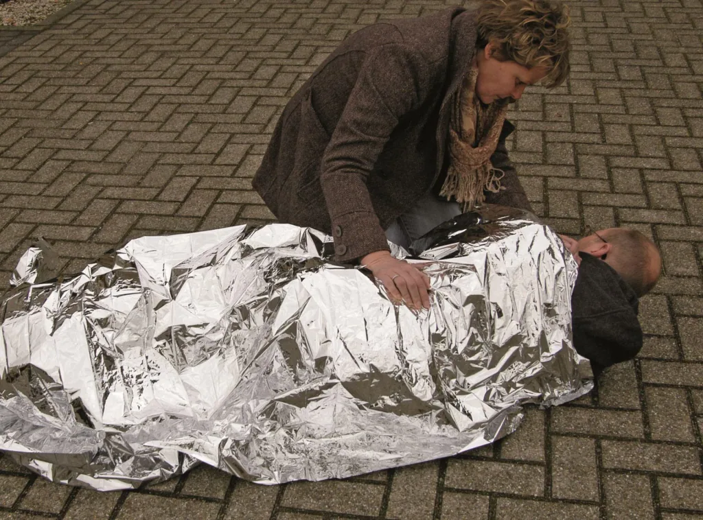 Rettungsdecke 210 cm x 160 cm