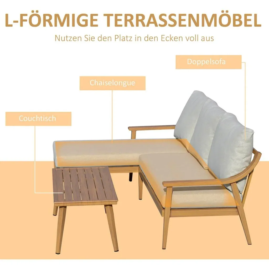 Gartenliege 9 Positionen verstellbar Textilene Stahl Schwarz+Grau 70 x 65 x 111 cm