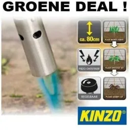 Gas-Unkrautbrenner für Leistungsset Unkrautbrenner + Gasflasche + Unkrautlöser + Gartenhandschuhe + Gartenabfallbeutel