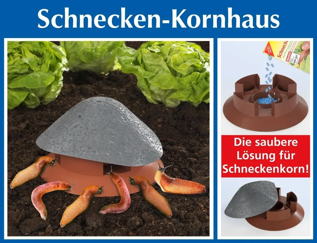 Schneckenkorn-Haus