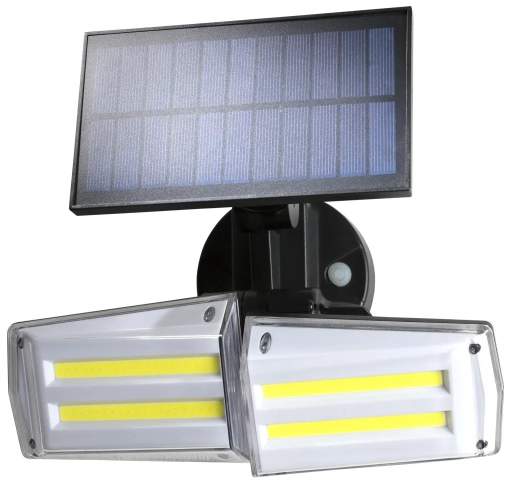 Solar LED Fluter mit Mikrowellen Sensor