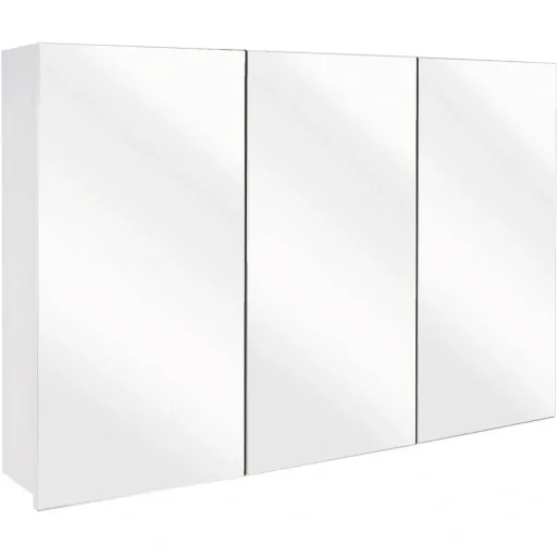 Concept Spiegelschrank 100cm Weiss fsc