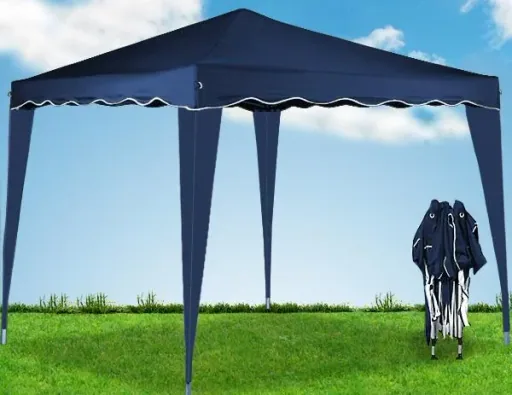 Faltpavillon. Partyzelt Capri - Popup dunkelblau 3x3m