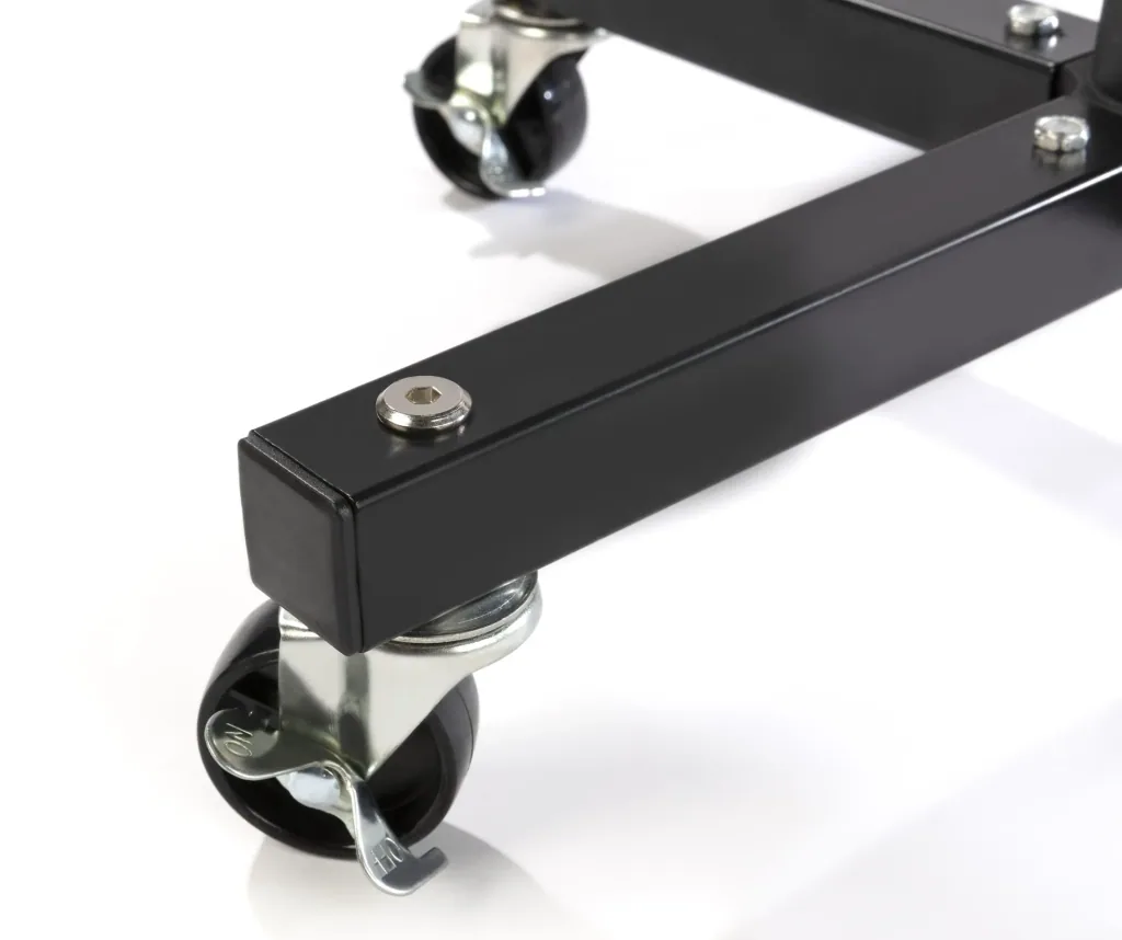 Felgen- und Reifenhalter mit Rollen