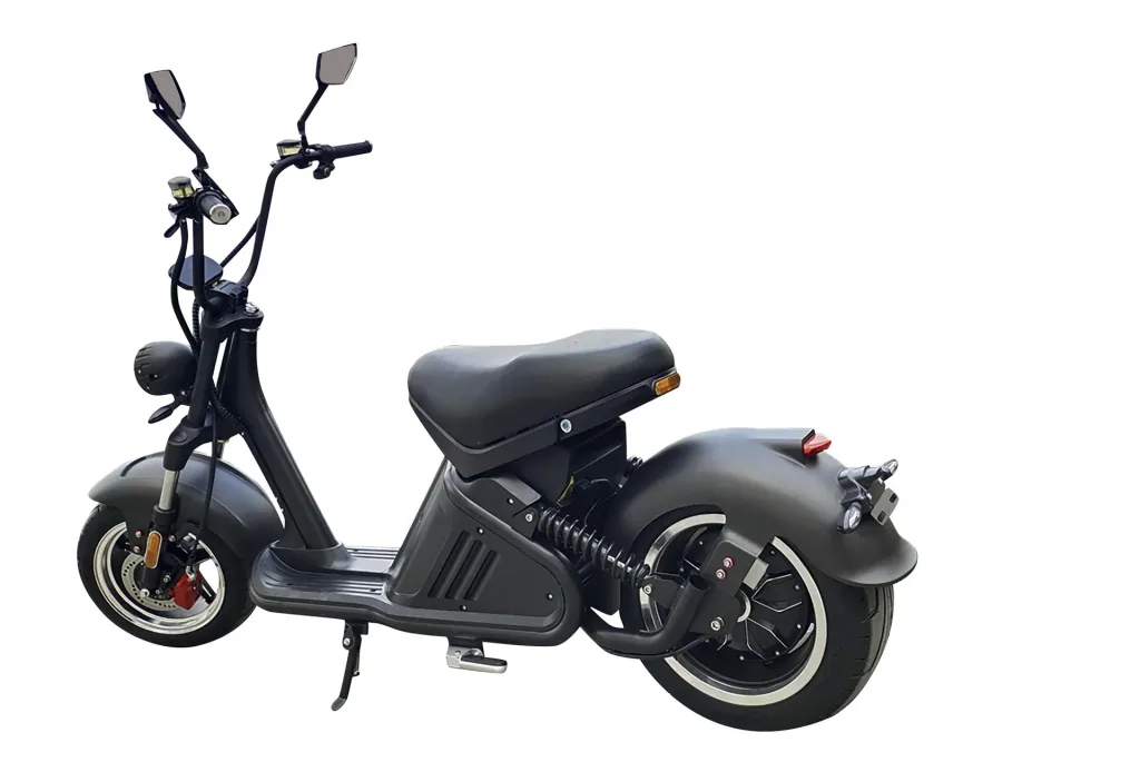 Elektro-Roller La Potenza Plus, 45 km/h, 3000 Watt, 60V/30 Ah Lithium-Ionen Akku, schwarz