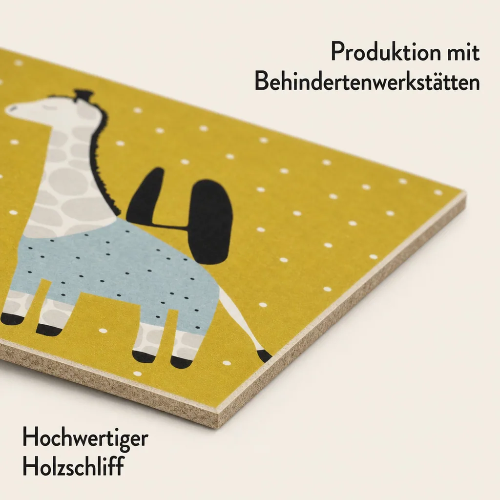 Ava & Yves Postkarte Giraffe "4"