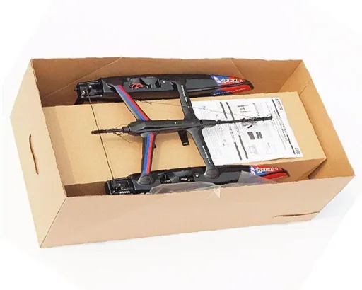 Binary Mini Katamaran Segelboot 2.4G RTR rot