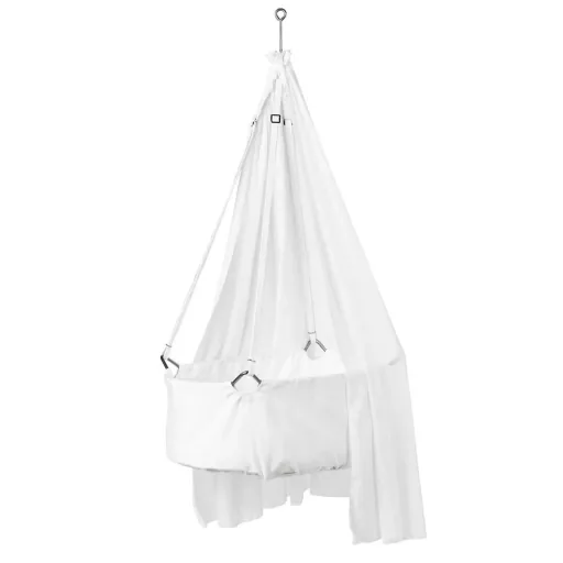 Leander Babywiege beige weiss