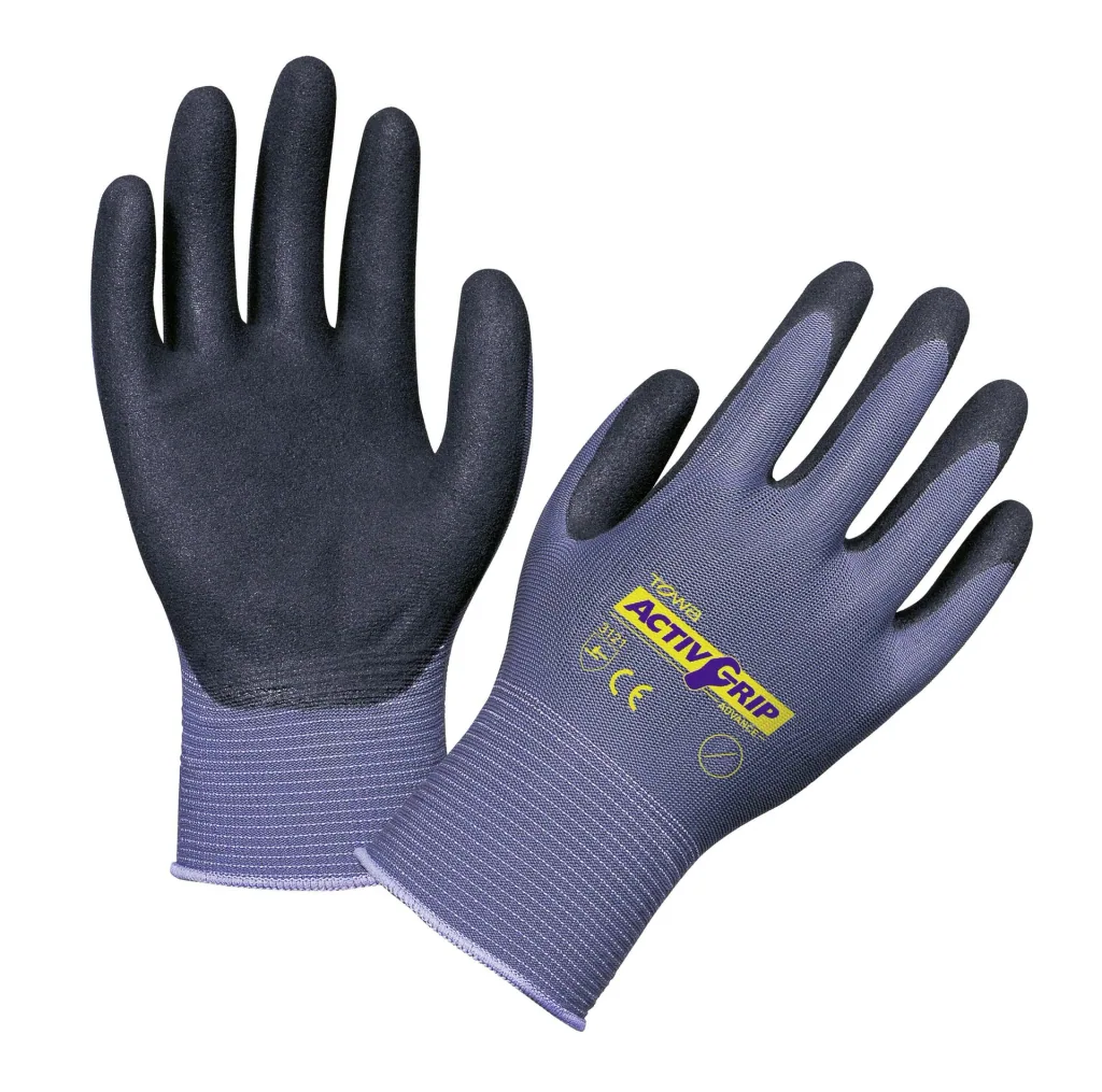 Werkstatt Tasthandschuh Activ Grip Gr. 9, 6er Set