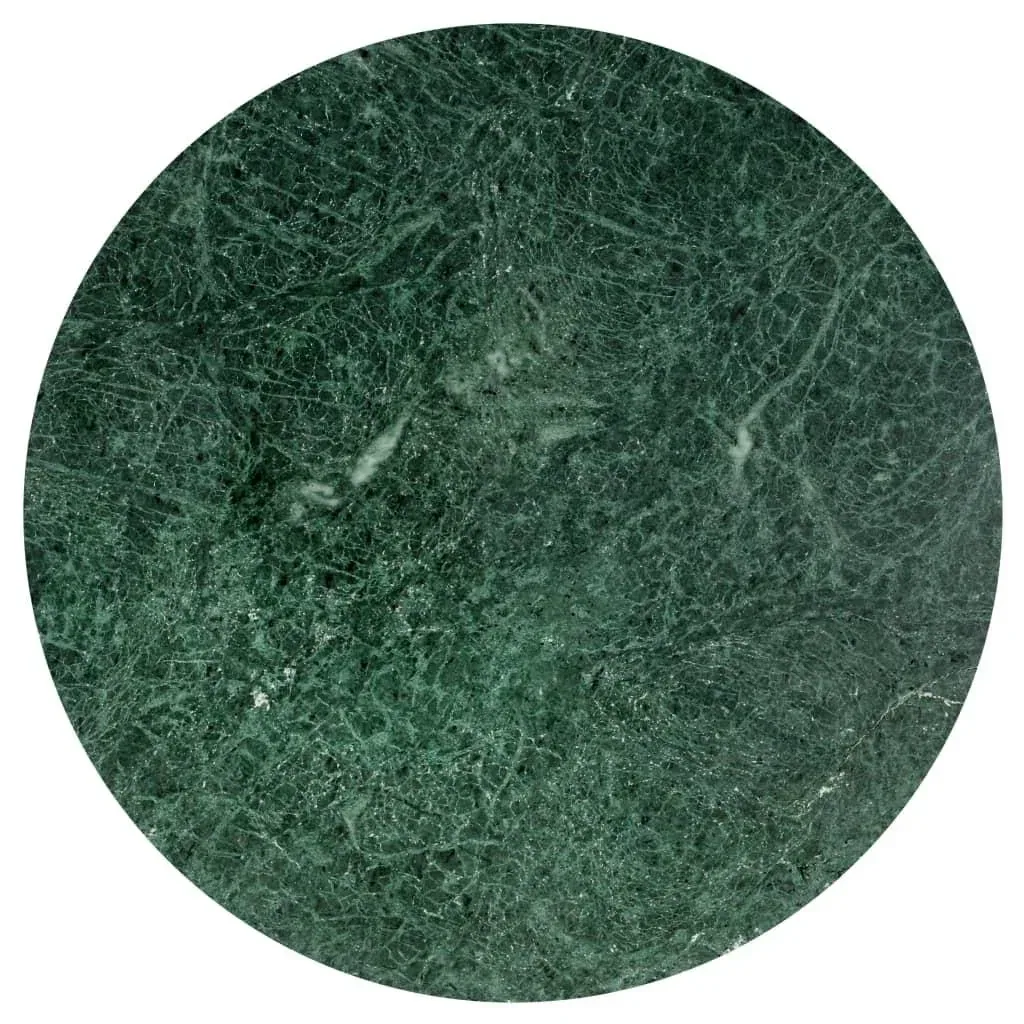 Couchtisch 60x60x35 cm Echtstein mit Marmorstruktur grün