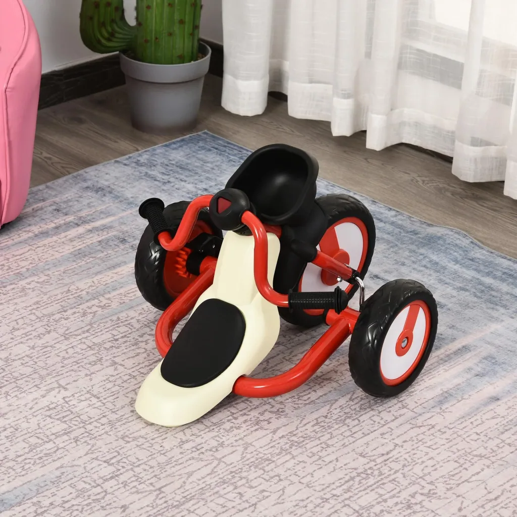 Kinderdreirad mit Korb