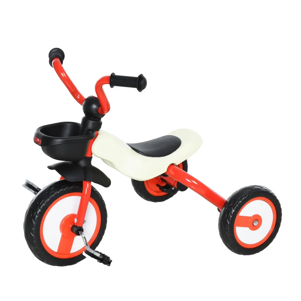 Kinderdreirad mit Korb