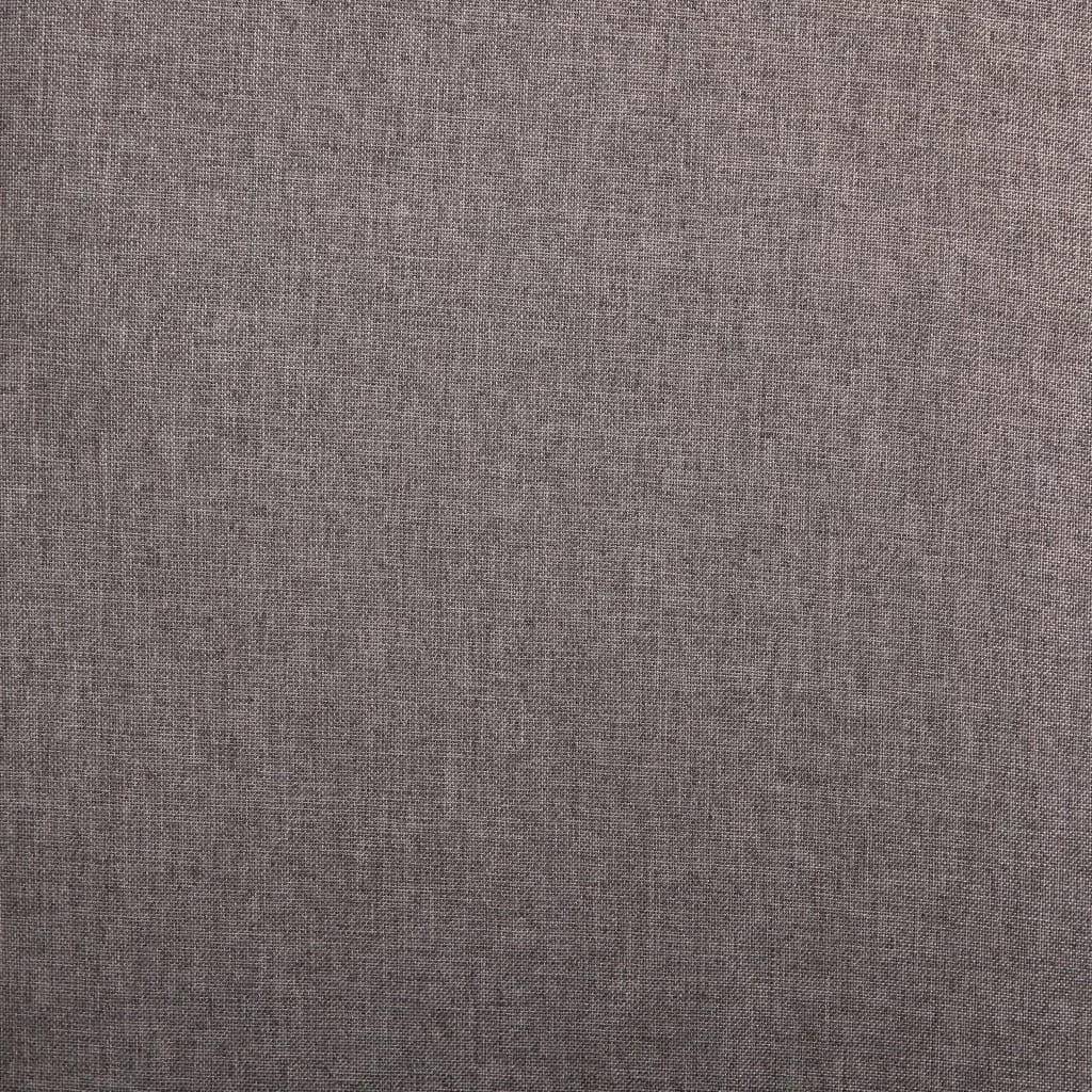Esszimmerstühle 2tlg. Stoff taupe