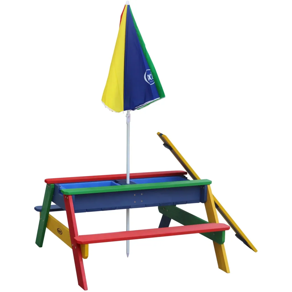 Nick Sand & Wasser Picknicktisch Regenbogen