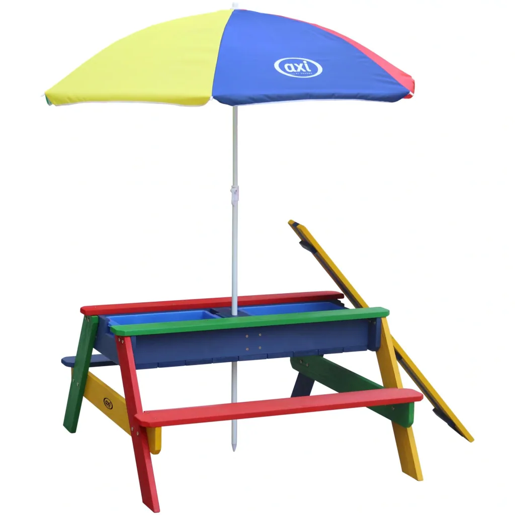 Nick Sand & Wasser Picknicktisch Regenbogen
