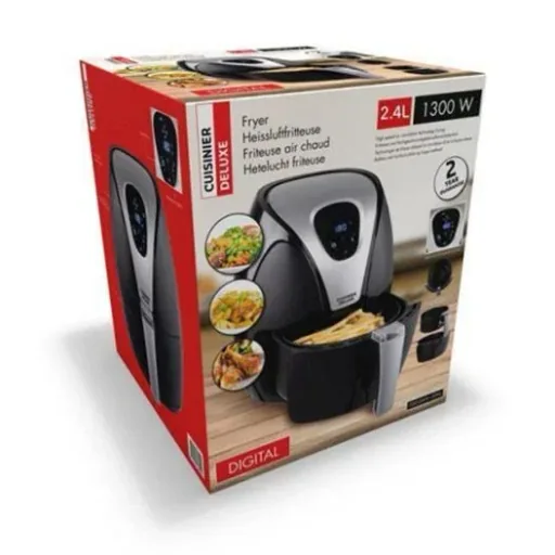 Cuisinier Deluxe Fritteuse Heißluft 2,4L Digital