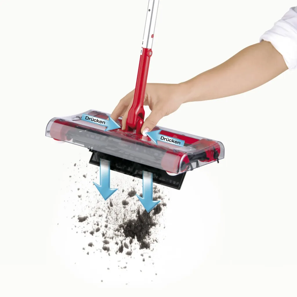 Akku-Besen Swivel Sweeper G2, 7,2V rot