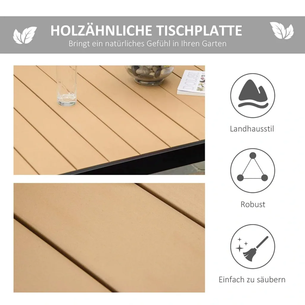 Sonnenschirm, Gartenschirm, 3-stufig, Sonnenschutz, Bambus 180/ Polyester, Schwarz, Ø2,5 x 2,3 m