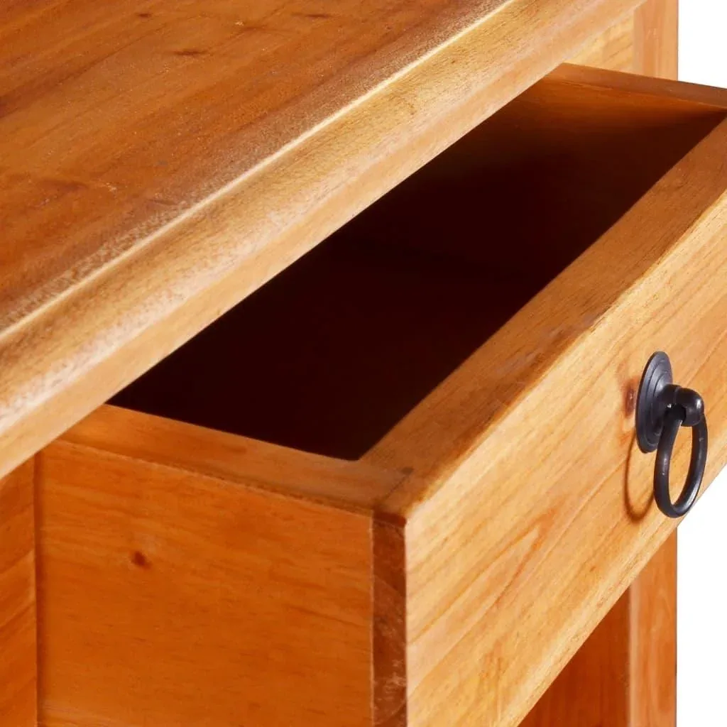 Wandtisch 60x30x75 cm Mahagoni massiv