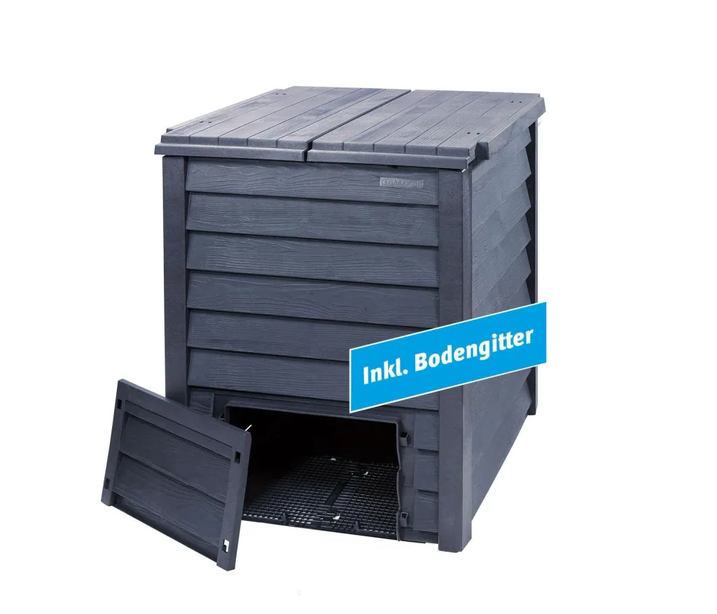 Komposter "Thermo-Wood", 600 Liter, inklusive Bodengitter