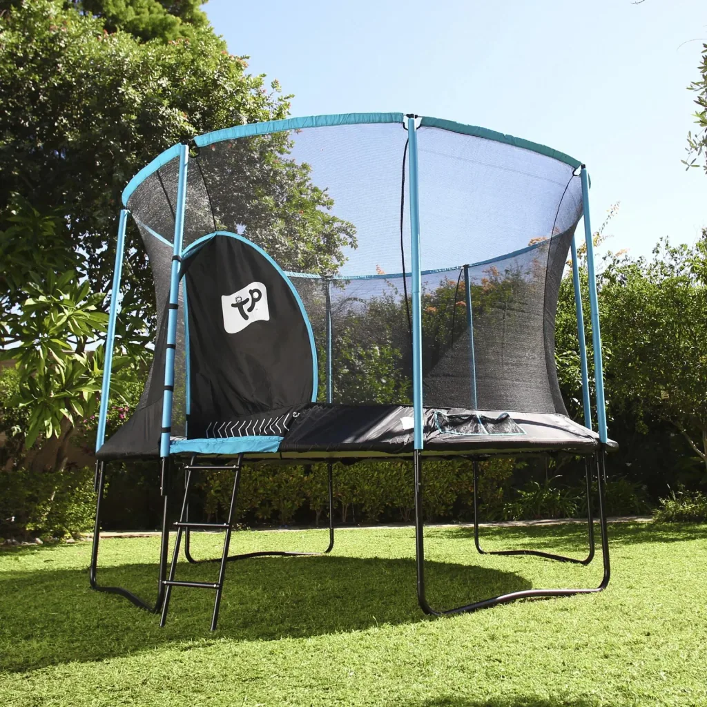 Genius Trampolin blau/schwarz Ø366 cm