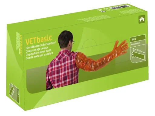 Einmalhandschuhe "VetBasic", ärmellang