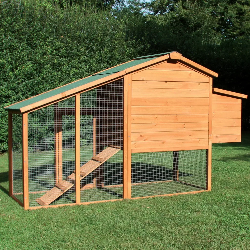 Hühnerstall Bertha, 190 x 65 x 114 cm